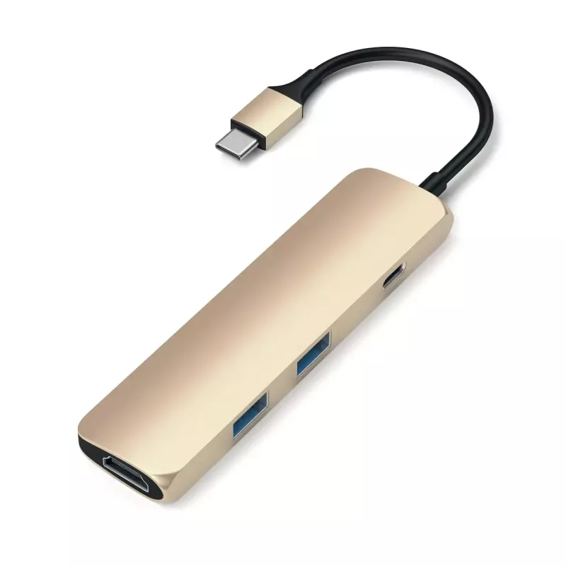 Stacja dokująca Satechi ST-CMAG USB 3.2 Gen 1 Typ-C Złota