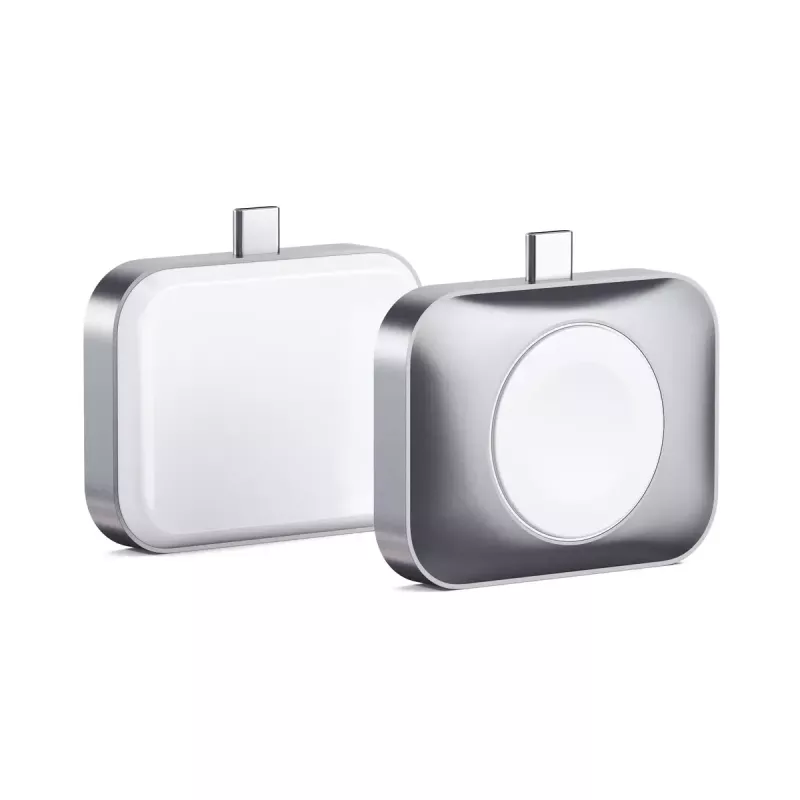 Ładowarka do urządzeń mobilnych Satechi ST-UC2WCDM USB Bezprzewodowe ładowanie Zestaw słuchawkowy Smartwatch Srebrny Biały