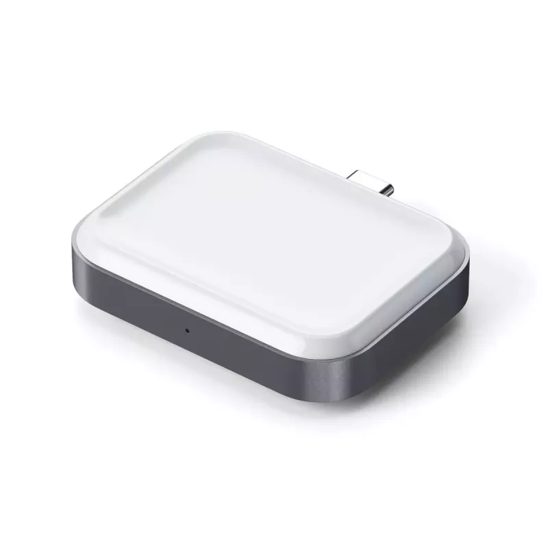 Ładowarka do urządzeń mobilnych Satechi ST-UC2WCDM USB Bezprzewodowe ładowanie Zestaw słuchawkowy Smartwatch Srebrny Biały