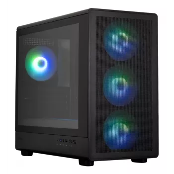 Obudowa komputerowa M5 Czarny mATX Mini Tower Czarna