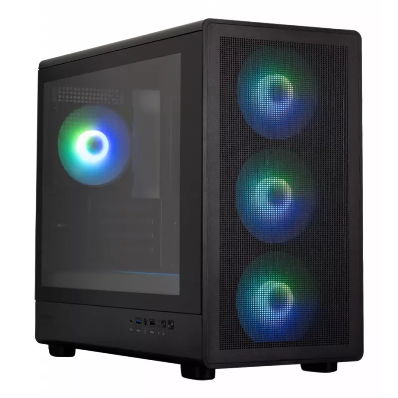 Obudowa komputerowa M5 Czarny mATX Mini Tower Czarna