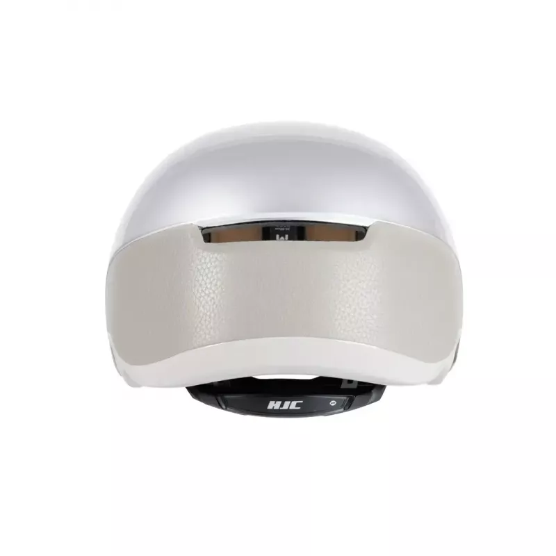 Kask rowerowy HJC CALIDO PLUS L, Pearl szaryish srebrny, in-mold, 58–63 cm, 350 g, magnetyczny daszek