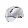 Kask rowerowy HJC CALIDO PLUS L, Pearl szaryish srebrny, in-mold, 58–63 cm, 350 g, magnetyczny daszek