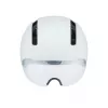 Kask rowerowy HJC Calido Plus, rozmiar S (51–56 cm), In-mold, wizjer magnetyczny, 350 g, biały/szary