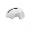 Kask rowerowy HJC Calido Plus, rozmiar S (51–56 cm), In-mold, wizjer magnetyczny, 350 g, biały/szary
