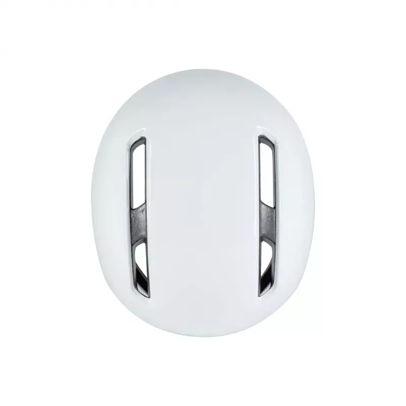 Kask rowerowy HJC CALIDO PLUS Rozmiar L — biało-szary, In-mold, 58–63 cm, 350 g, daszek magnetyczny