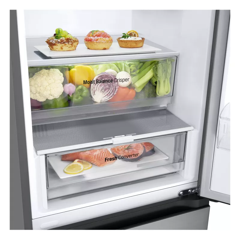 LG GBV3100DPY Wolnostojąca 344 L Srebrna