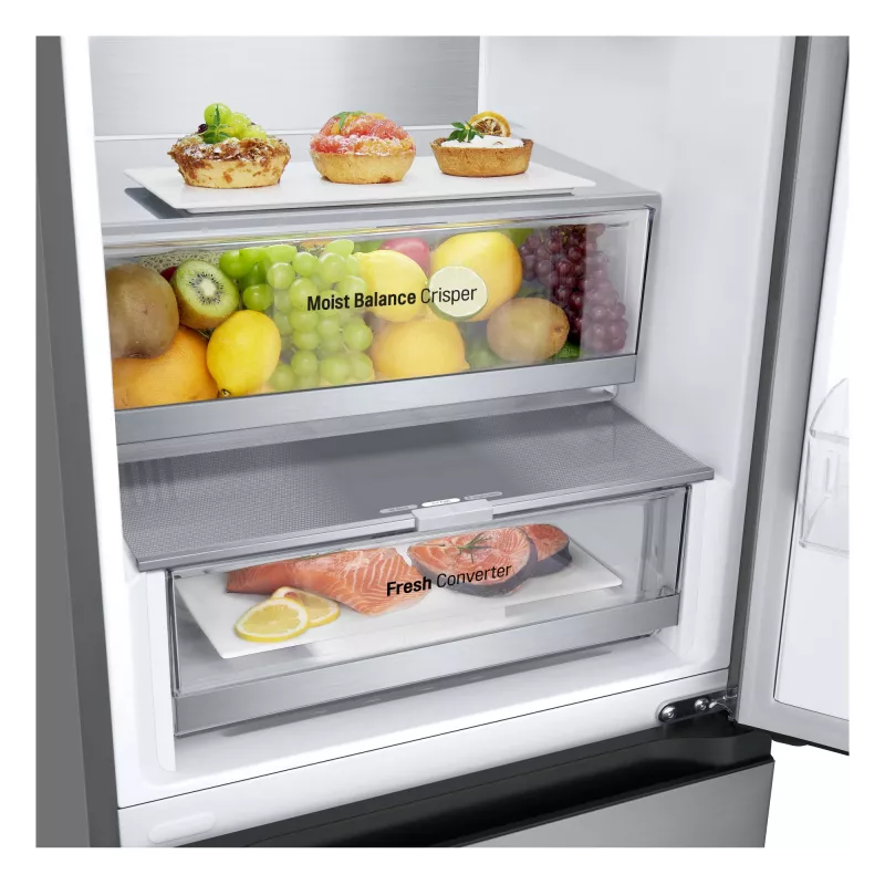 LG GBV5240DPY wolnostojąca 387 L srebrna