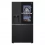 LG InstaView GSGV81EPLL lodówka side-by-side wolnostojąca 635 L czarna
