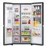 LG InstaView GSGV81EPLL lodówka side-by-side wolnostojąca 635 L czarna