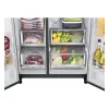 LG InstaView GSGV81EPLL lodówka side-by-side wolnostojąca 635 L czarna