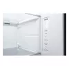LG InstaView GSGV81EPLL lodówka side-by-side wolnostojąca 635 L czarna