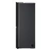 LG InstaView GSGV81EPLL lodówka side-by-side wolnostojąca 635 L czarna