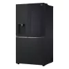 LG InstaView GSGV81EPLL lodówka side-by-side wolnostojąca 635 L czarna