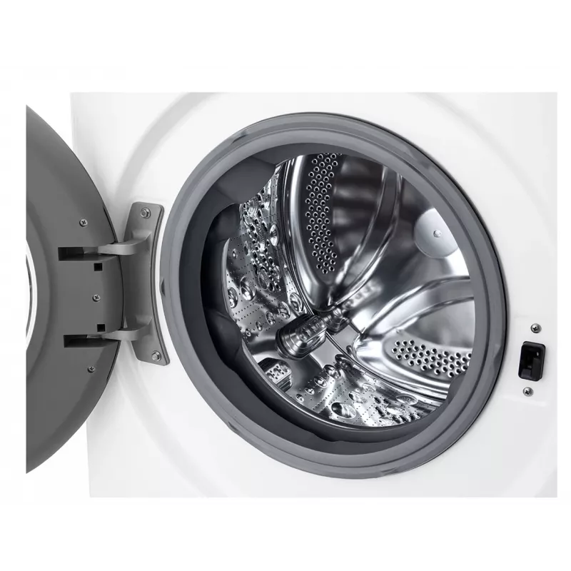 Pralka LG F2WR508S0W ładowana od przodu 8 kg 1160 obr./min Czarny, Biały