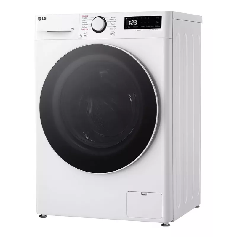 Pralka LG F2WR508S0W ładowana od przodu 8 kg 1160 obr./min Czarny, Biały