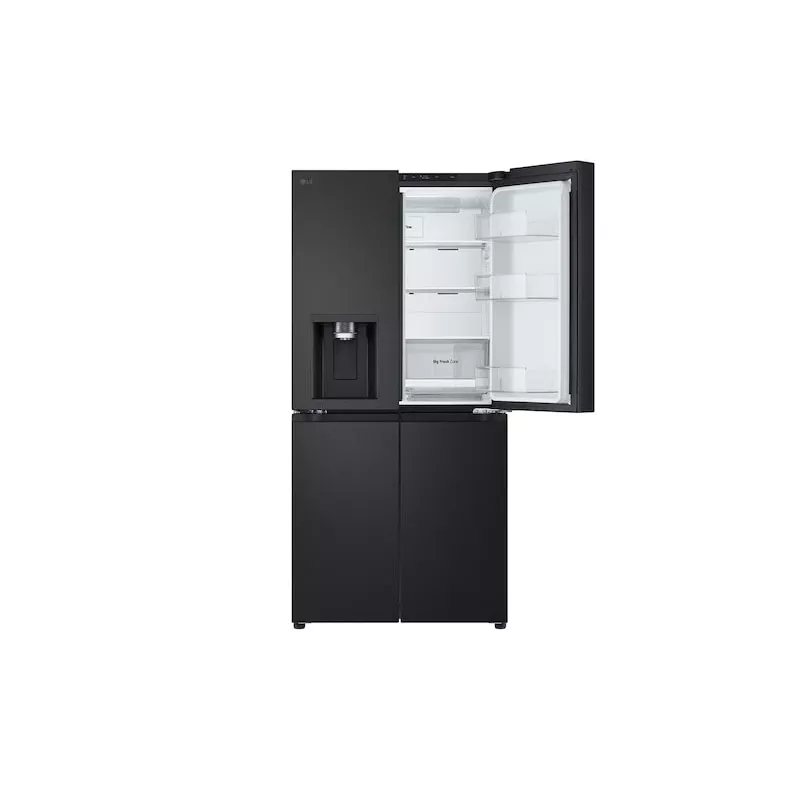 LG GML861EPPE lodówka side-by-side Wolnostojąca 506 L Czarna