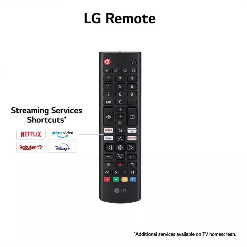 LG UHD 50UR78006LK 127 cm (50 cali) 4K Ultra HD Smart TV Wi-Fi czarny