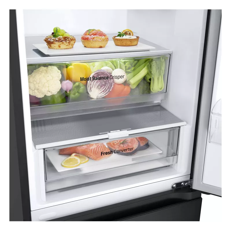 LG GBV3100EEP Wolnostojący 344 L Czarny