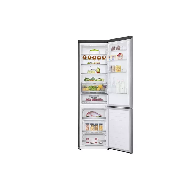 LG GBB72PZDMN lodówko-zamrażarka Wolnostojąca 384 L Srebrny