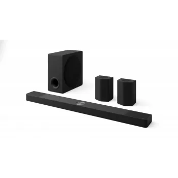 Soundbar LG S95TR 9.1.5 kanałów 810 W RMS z bezprzewodowym subwooferem 220 W, czarny