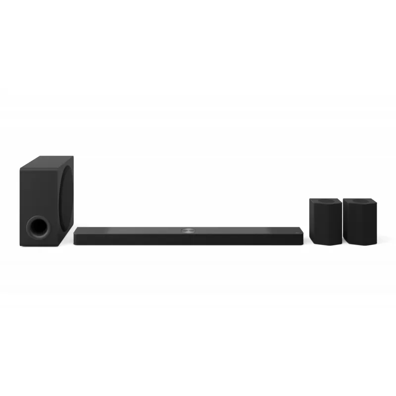 Soundbar LG S95TR 9.1.5 kanałów 810 W RMS z bezprzewodowym subwooferem 220 W, czarny