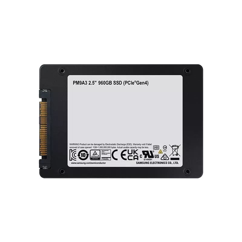 Samsung PM9A3 960 GB 2,5 cala PCI Express 4.0 NVMe V-NAND TLC