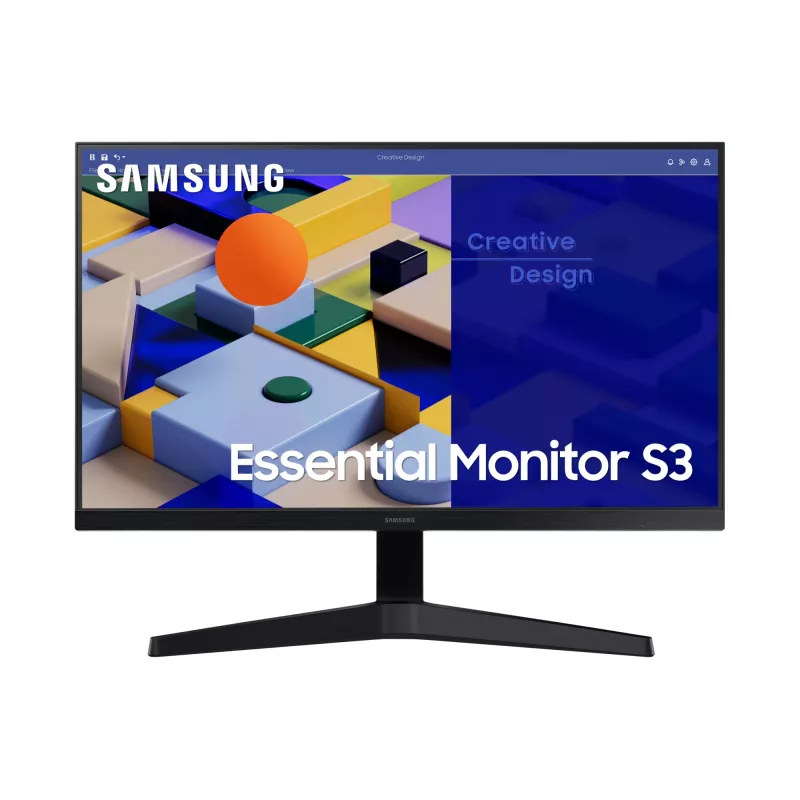 Monitor komputerowy Samsung S31C 68,6 cm (27 inch) 1920 x 1080 pikseli Full HD LED Czarny