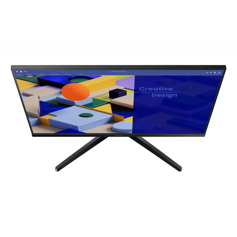 Monitor komputerowy Samsung S31C 68,6 cm (27 inch) 1920 x 1080 pikseli Full HD LED Czarny