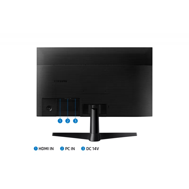 Monitor komputerowy Samsung S31C 68,6 cm (27 inch) 1920 x 1080 pikseli Full HD LED Czarny