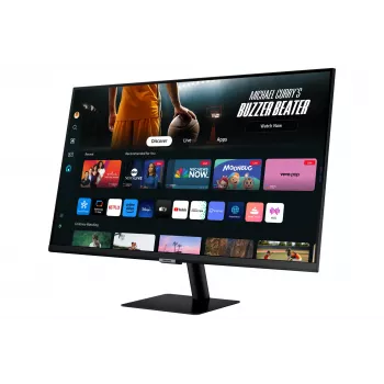 Monitor komputerowy Samsung M70D 81,3 cm (32 cale) 3840 x 2160 pikseli 4K Ultra HD LED Czarny