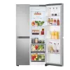 LG NatureFRESH GSBC40PYPE Amerykańska lodówka z zamrażarką - Prime srebrny - Klasa E