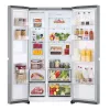 LG NatureFRESH GSBC40PYPE Amerykańska lodówka z zamrażarką - Prime srebrny - Klasa E