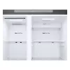 LG NatureFRESH GSBC40PYPE Amerykańska lodówka z zamrażarką - Prime srebrny - Klasa E