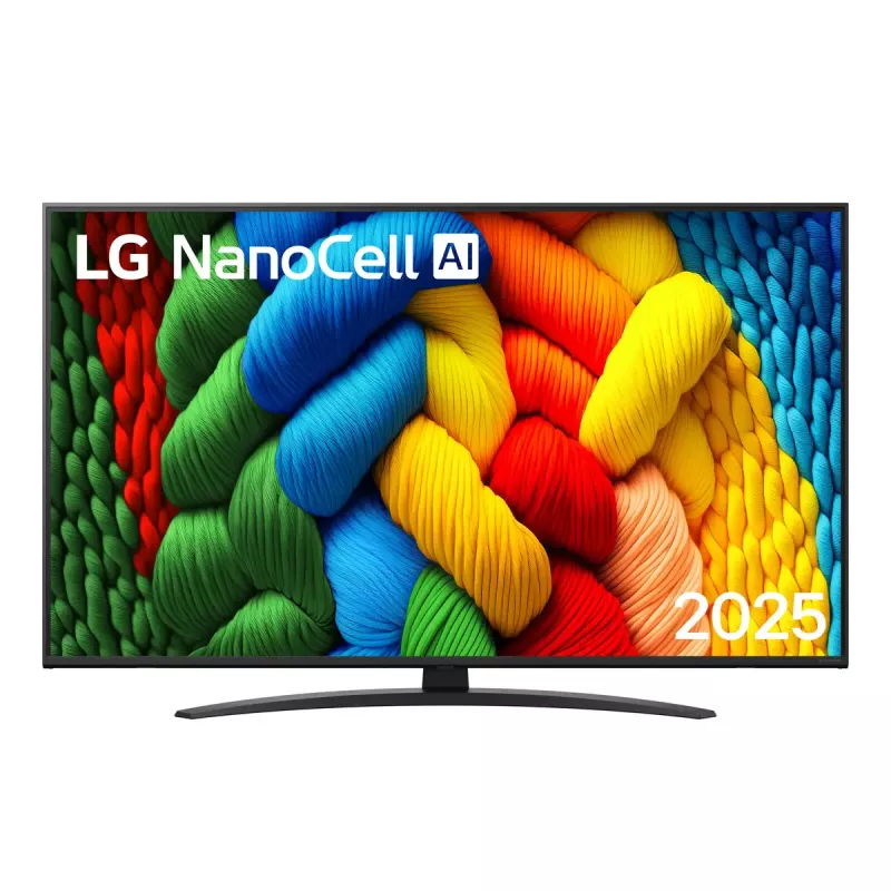 LG NanoCell AI 50NANO81A6A 127 cm (50 cali) Telewizor Smart TV 4K Ultra HD Wi-Fi Czarny