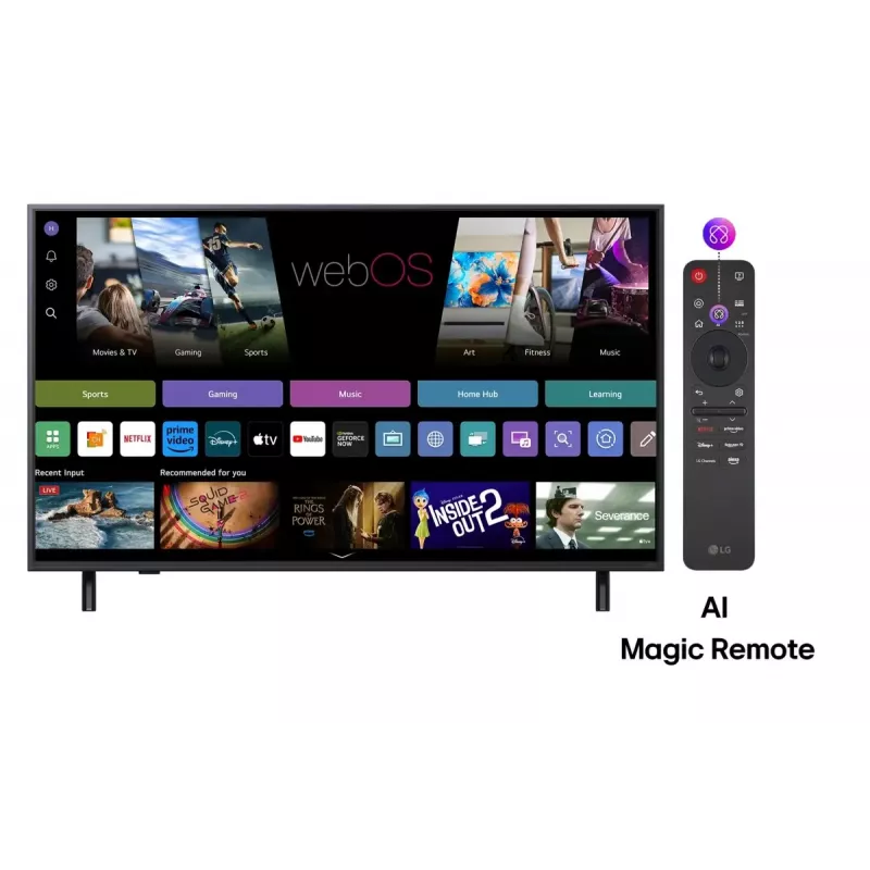 Telewizor LG QNED 50QNED82A3B 127 cm (50 cali) 4K Ultra HD Smart TV Wi-Fi Czarny