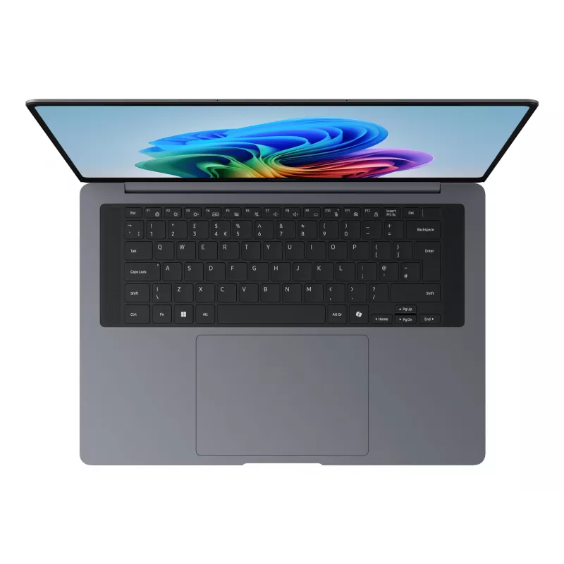 Samsung Galaxy Book6 Pro Copilot+ PC Intel Core Ultra 7 356H Laptop 40.6 cm (16 cali) Ekran dotykowy WQXGA+ 32 GB LPDDR5x-SDRAM 1 TB SSD Wi-Fi 7 (802.11be) Windows 11 Pro Szary