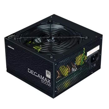 Zalman Decamax zasilacz 500 W ATX Czarny