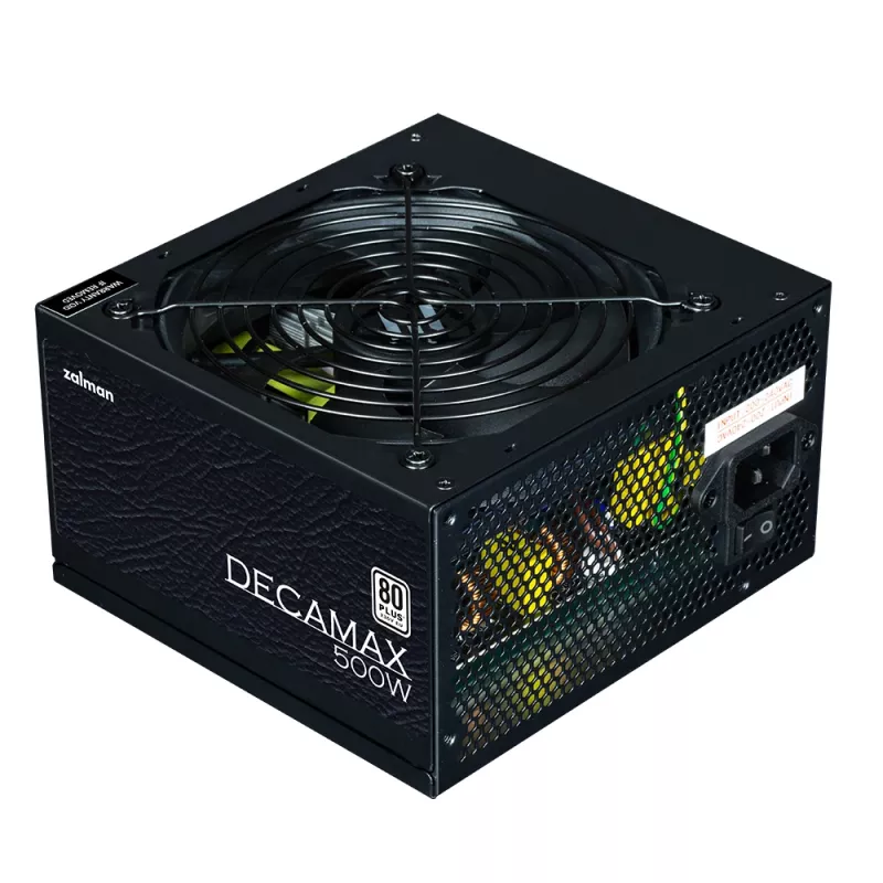 Zalman Decamax zasilacz 500 W ATX Czarny