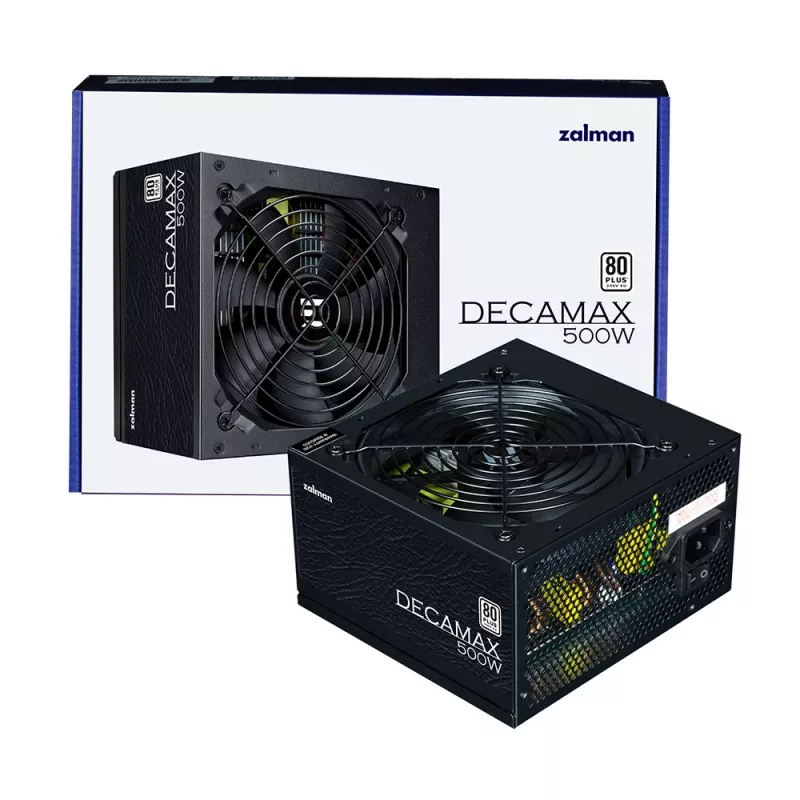 Zalman Decamax zasilacz 500 W ATX Czarny