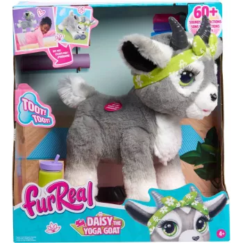 FurReal Daisy the Yoga Goat, Chłopiec/Dziewczynka, 4 r.ż., Dźwiękowa