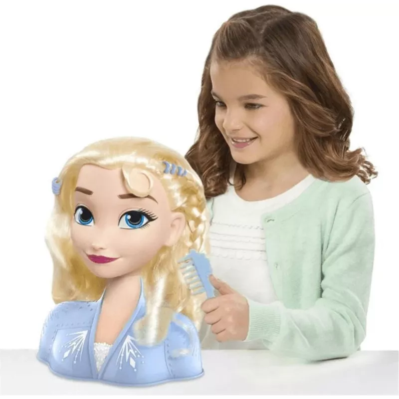 Just Play Disney Kraina Lodu 2, Głowa lalki do makijażu/stylizacji, Dziewczynka, 3 lat(a), 120 mm, Wielokolorowy
