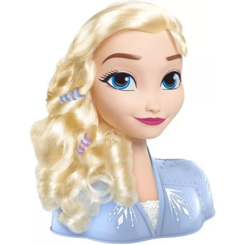 Just Play Disney Kraina Lodu 2, Głowa lalki do makijażu/stylizacji, Dziewczynka, 3 lat(a), 120 mm, Wielokolorowy