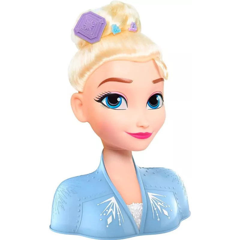 Just Play Disney Kraina Lodu 2, Głowa lalki do makijażu/stylizacji, Dziewczynka, 3 lat(a), 120 mm, Wielokolorowy