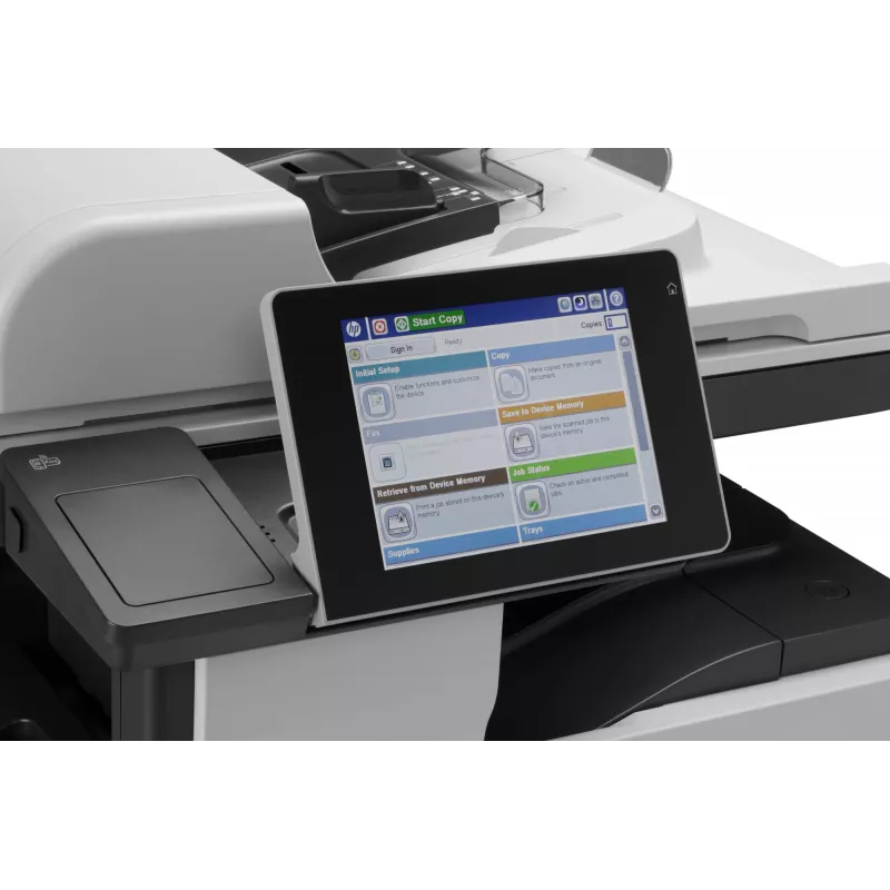 HP LaserJet Enterprise MFP M725dn, Laser, drukowanie mono, 1200 x 1200 DPI, A3, drukowanie bezpośrednie, czarny, szary