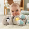 Fisher-Price Soothe 'n Snuggle Otter, pluszowa zabawka dla niemowląt, urządzenie dźwiękowe z ruchami oddechowymi