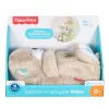 Fisher-Price Soothe 'n Snuggle Otter, pluszowa zabawka dla niemowląt, urządzenie dźwiękowe z ruchami oddechowymi