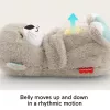 Fisher-Price Soothe 'n Snuggle Otter, pluszowa zabawka dla niemowląt, urządzenie dźwiękowe z ruchami oddechowymi