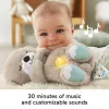 Fisher-Price Soothe 'n Snuggle Otter, pluszowa zabawka dla niemowląt, urządzenie dźwiękowe z ruchami oddechowymi