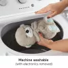 Fisher-Price Soothe 'n Snuggle Otter, pluszowa zabawka dla niemowląt, urządzenie dźwiękowe z ruchami oddechowymi
